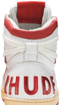 Rhude Rhecess High 'Putih Merah' Sneakers RHSS21FO00000011-0137 Sizing Rhude Rhecess High 'Putih Merah' Sneakers RHSS21FO00000011-0137