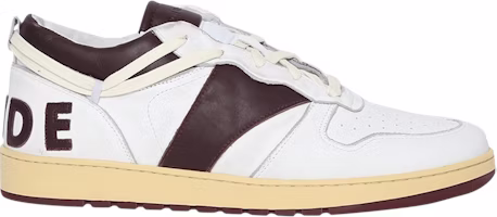 Rhude Rhecess Low 'White Maroon' RHSS22FO06178-0500 Rhude Rhecess Low 'White Maroon' RHSS22FO06178-0500