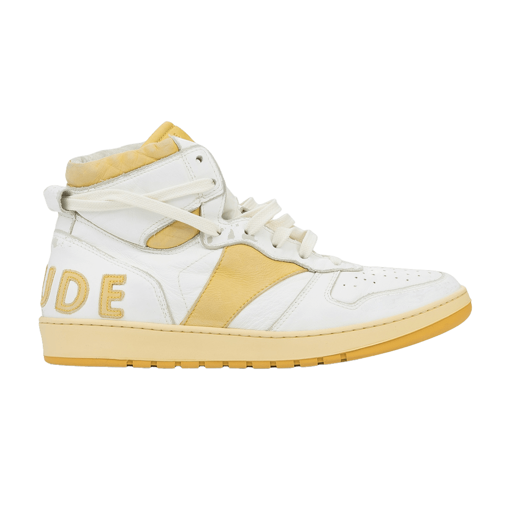 Rhude Rhecess Low 'White Yellow' RHSS21FO00000008-0438