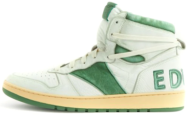 RHUDE Rhecess Vintage High-Top Retro Basketball Shoes Green - Fall/Winter RHSS21FO00000001 Buy RHUDE Rhecess Vintage High-Top Retro Basketball Shoes Green - Fall/Winter RHSS21FO00000001