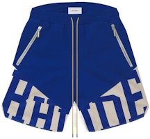 Rhude RHODE Big Logo Striped Colorblock Casual Shorts Multicolor RHUDE4159882 Rhude RHODE Big Logo Striped Colorblock Casual Shorts Multicolor RHUDE4159882