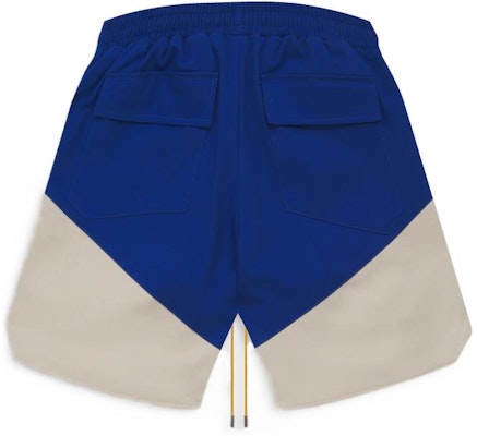 Rhude RHODE Shorts Logo Besar Garis Blok Warna Kasual Multicolor. RHUDE4159882 Lookbook Rhude RHODE Shorts Logo Besar Garis Blok Warna Kasual Multicolor. RHUDE4159882