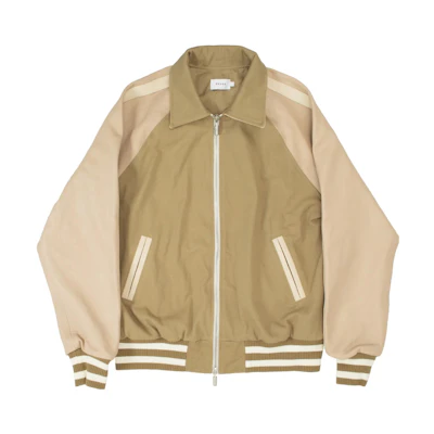 Rhude RHODE Beige Zip-Up Jacket with Striped Details RHPS23JA06829269