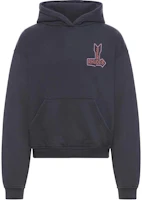 Rhude RHODE Black Printed Hoodie Long Sleeve RHPF24HO01012-2306 Rhude RHODE Black Printed Hoodie Long Sleeve RHPF24HO01012-2306