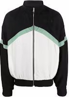 Rhude RHODE Colorblock Lettering Zip-Up Track Jacket Black RHFW23JA29307869 Rhude RHODE Colorblock Lettering Zip-Up Track Jacket Black RHFW23JA29307869