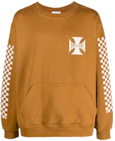 Rhude RHODE Graphic Print Crewneck Sweatshirt Men’s Yellow RHFW20SW00000005 Rhude RHODE Graphic Print Crewneck Sweatshirt Men’s Yellow RHFW20SW00000005