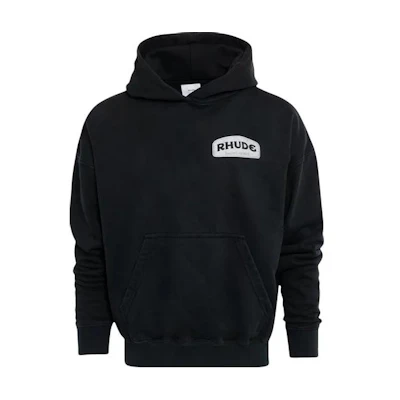 Rhude RHUE Logo Print Oversized Hoodie Long Sleeve Sweatshirt FW23H012012610