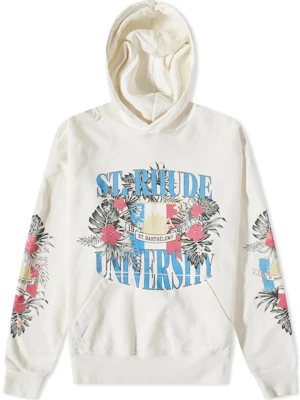 Rhude RHUE 寬鬆字母印花連帽上衣 白色 - 長袖款 RHPS23HO058266110611 Buy Rhude RHUE 寬鬆字母印花連帽上衣 白色 - 長袖款 RHPS23HO058266110611