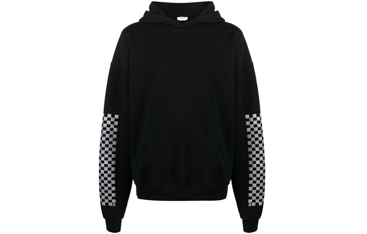 Rhude RHUE Printed Hoodie Black HO00000007FELPA