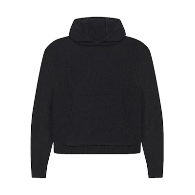 Rhude RHUE Solid Color Hoodie Black PS21HO00000004