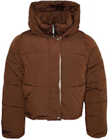 Rhude Solid Color Zip-Up Hoodie Jacket Brown RHPF22JA34016090 Rhude Solid Color Zip-Up Hoodie Jacket Brown RHPF22JA34016090