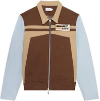 Rhude SS23 Color-Block Zip Jacket Multicolor for Men RHPS23JA053711187 Rhude SS23 Color-Block Zip Jacket Multicolor for Men RHPS23JA053711187