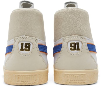 Rhuigi Villaseñor x Puma Clyde Mid 'New York Worldwide' zapatillas. 391335-01 Details for Rhuigi Villaseñor x Puma Clyde Mid 'New York Worldwide' zapatillas. 391335-01