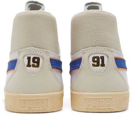 Rhuigi Villaseñor x Puma Clyde Mid "纽约全球版" 391335-01 Details for Rhuigi Villaseñor x Puma Clyde Mid "纽约全球版" 391335-01