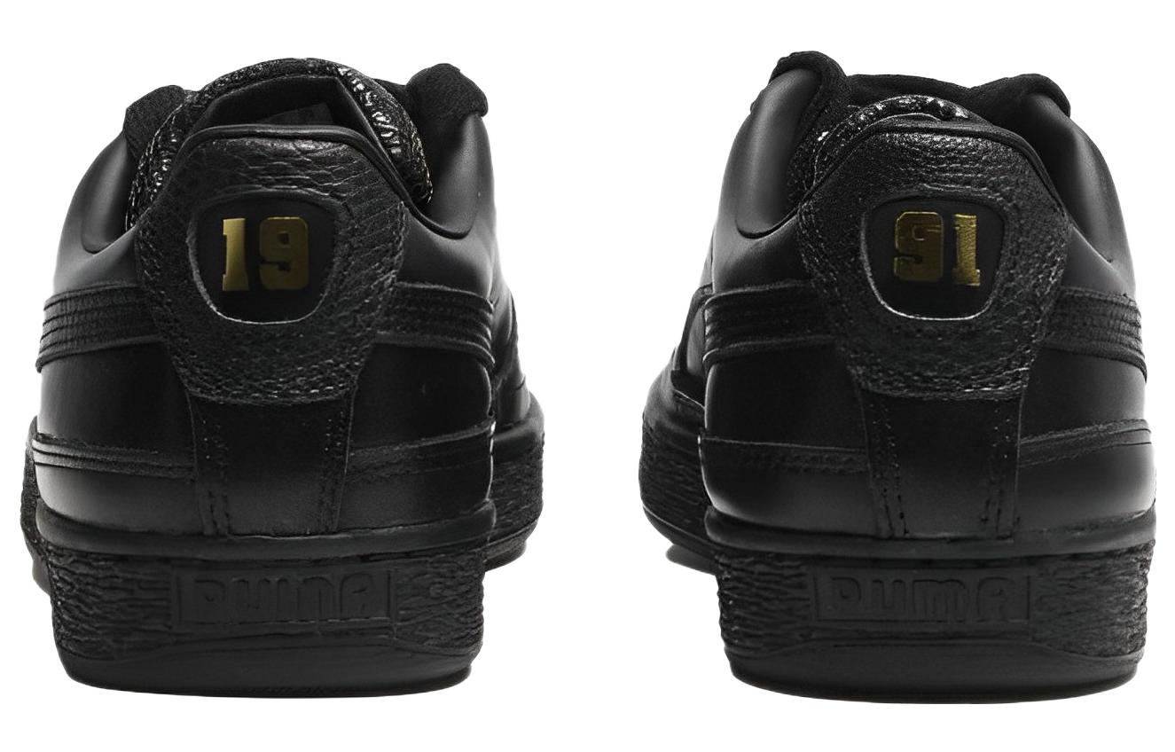 Shop Rhuigi Villasenor x Puma Suede L 'Hitam' 391315-01