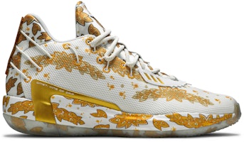Ric Flair x adidas Dame 7 'White Gold Metallic' FX6616 Ric Flair x adidas Dame 7 'White Gold Metallic' FX6616