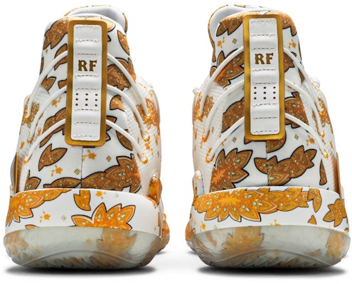 Ric Flair x adidas Dame 7 'Blanco Oro Metálico' FX6616 Details for Ric Flair x adidas Dame 7 'Blanco Oro Metálico' FX6616