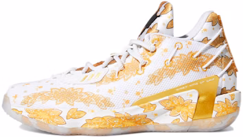 Ric Flair x adidas Dame 7 GCA 'White Gold Metallic' FY2802 Ric Flair x adidas Dame 7 GCA 'White Gold Metallic' FY2802