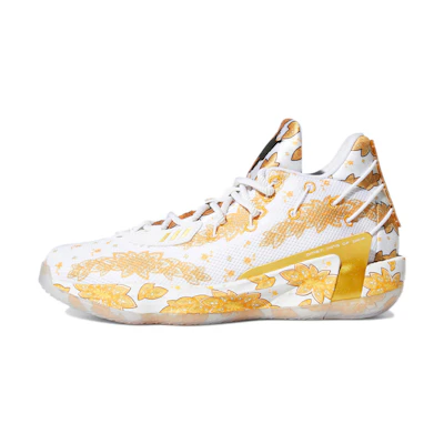 Ric Flair adidas Dame 7 GCA 'White Gold Metallic'