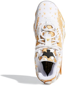 Ric Flair x adidas Dame 7 GCA 'Putih Emas Metalik' FY2802 Purchase Ric Flair x adidas Dame 7 GCA 'Putih Emas Metalik' FY2802