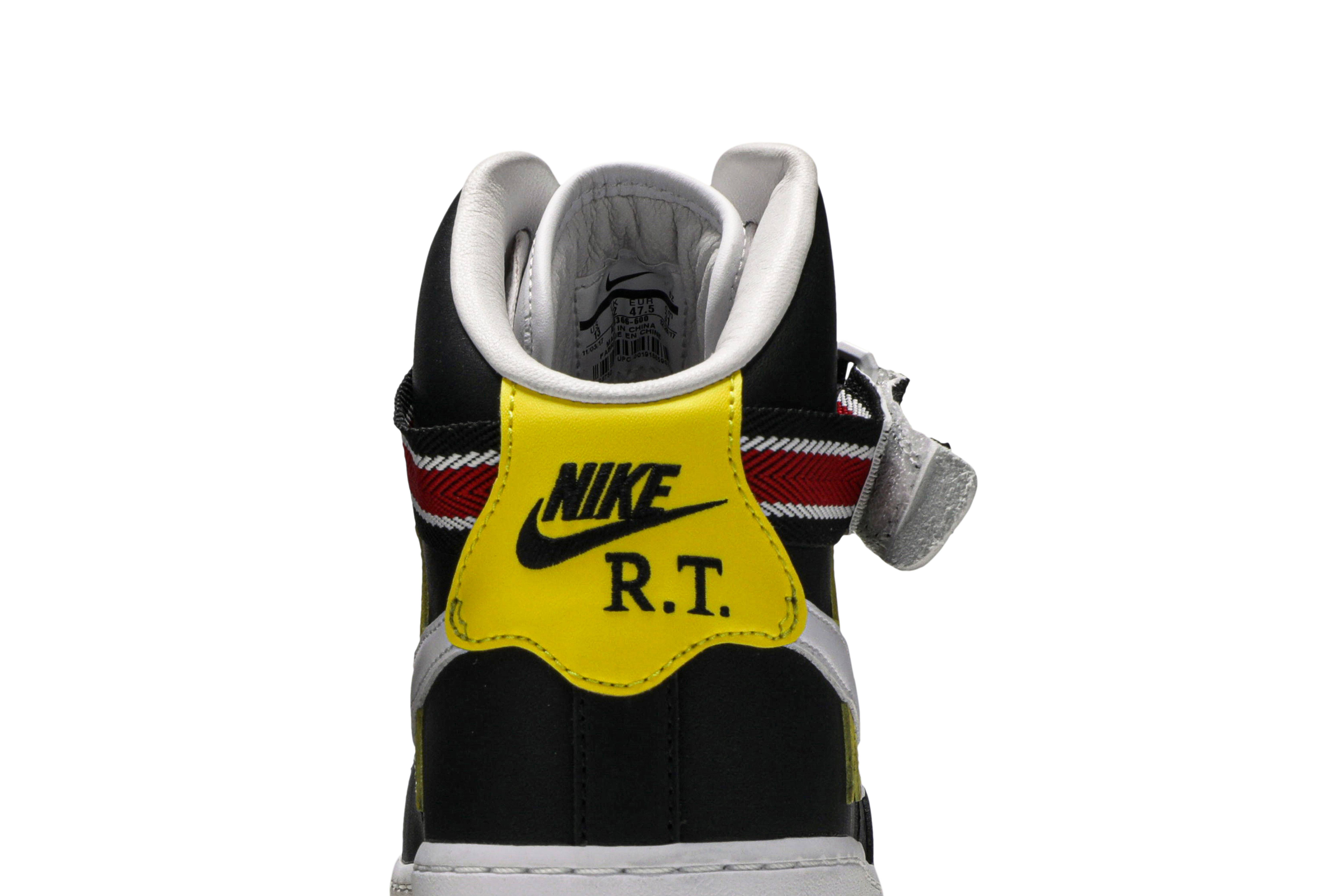 Sizing Riccardo Tisci x Nike Air Force 1 High 'Victorious Minotaurs' AQ3366-600