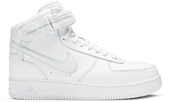 Riccardo Tisci x Nike Air Force 1 Mid SP 'Triple White' 677803-100 Riccardo Tisci x Nike Air Force 1 Mid SP 'Triple White' 677803-100