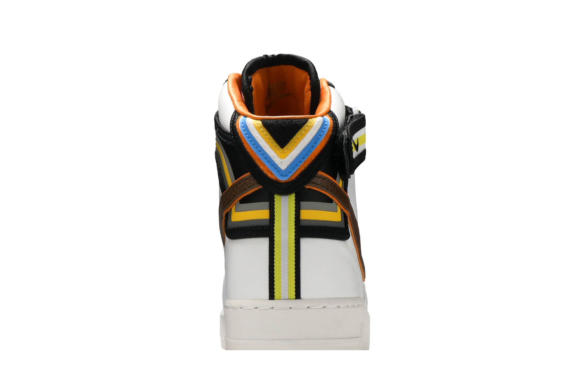 Sizing Riccardo Tisci x Nike Air Force 1 Mid SP 'Putih Coklat' 677130-120
