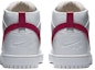 Shop Riccardo Tisci x NikeLab Dunk Lux Chukka 'Putih Merah' 910088-100
