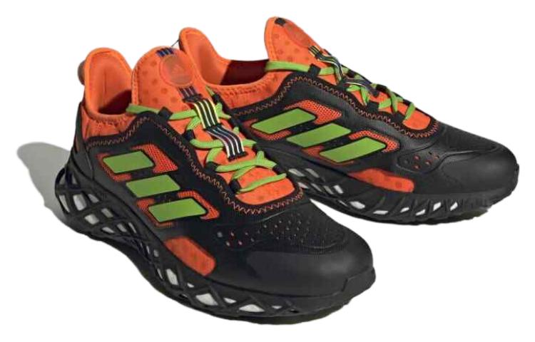 Lookbook 리치 음니시 x 아디다스 웹 부스트 '프라이드 - 블랙 오렌지' IF5282