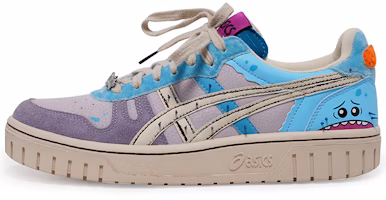 ASICS Rick and Morty x Court-MZ Unisex Sneakers Blue/ 'Purple' 1203A197-250 ASICS Rick and Morty x Court-MZ Unisex Sneakers Blue/ 'Purple' 1203A197-250