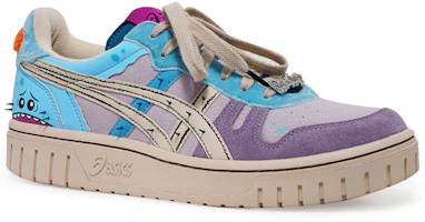 Order ASICS Rick and Morty x Court-MZ Unisex Sneaker Blau/Lila 1203A197-250