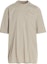 Order リック・オウエンス ベージュ 無地 コットン クルーネック 半袖 Tシャツ RU02B2244JA-08
