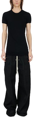 Rick Owens 黑色抽繩寬褲休閒長褲 RU01D3339TE-09 Lookbook Rick Owens 黑色抽繩寬褲休閒長褲 RU01D3339TE-09