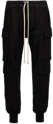 Rick Owens Seluar Jogger Kargo Tali Serut Multi-Poket Hitam RU01D3337BA09 Order Rick Owens Seluar Jogger Kargo Tali Serut Multi-Poket Hitam RU01D3337BA09