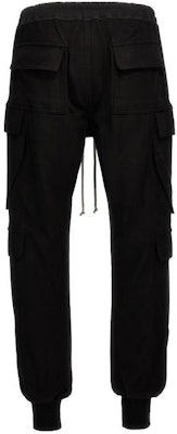Rick Owens Seluar Jogger Kargo Tali Serut Multi-Poket Hitam RU01D3337BA09 Lookbook Rick Owens Seluar Jogger Kargo Tali Serut Multi-Poket Hitam RU01D3337BA09