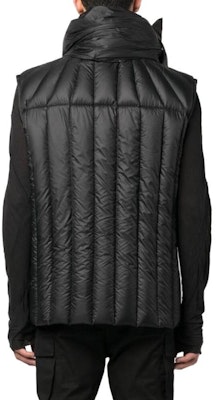 RICK OWENS Black Removable Neck Pad Sleeveless Vest Solid Color. RU02C7776NPD2-09 Shop RICK OWENS Black Removable Neck Pad Sleeveless Vest Solid Color. RU02C7776NPD2-09
