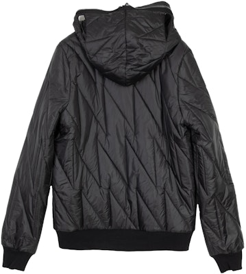 RICK OWENS Black Solid Color Loose Fit Zip-Up Hoodie Jacket. DU02C5773NPQ-09 Lookbook RICK OWENS Black Solid Color Loose Fit Zip-Up Hoodie Jacket. DU02C5773NPQ-09