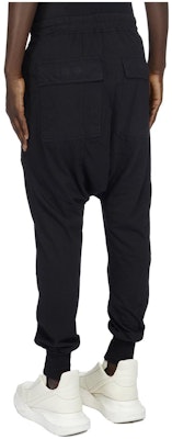 RICK OWENS Black Solid Jogger Sweatpants DU02C5395RN-09 Lookbook RICK OWENS Black Solid Jogger Sweatpants DU02C5395RN-09