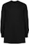Order Rick Owens Black Solid Pullover Crewneck Long Sleeve T-Shirt RU02A5278BA09