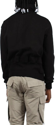 Rick Owens Black Zip-Up Loose-Fit Jacket with Stand Collar and Pockets RU01D3272BA-09 Shop Rick Owens Black Zip-Up Loose-Fit Jacket with Stand Collar and Pockets RU01D3272BA-09