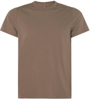 RICK OWENS Brown Slim-Fit Solid Color Crewneck T-Shirt. RU01D3265JA-08 RICK OWENS Brown Slim-Fit Solid Color Crewneck T-Shirt. RU01D3265JA-08