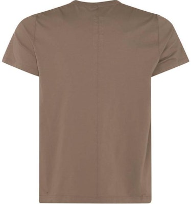 RICK OWENS Brown Slim-Fit Solid Color Crewneck T-Shirt. RU01D3265JA-08 Lookbook RICK OWENS Brown Slim-Fit Solid Color Crewneck T-Shirt. RU01D3265JA-08