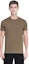 Purchase RICK OWENS Brown Slim-Fit Solid Color Crewneck T-Shirt. RU01D3265JA-08
