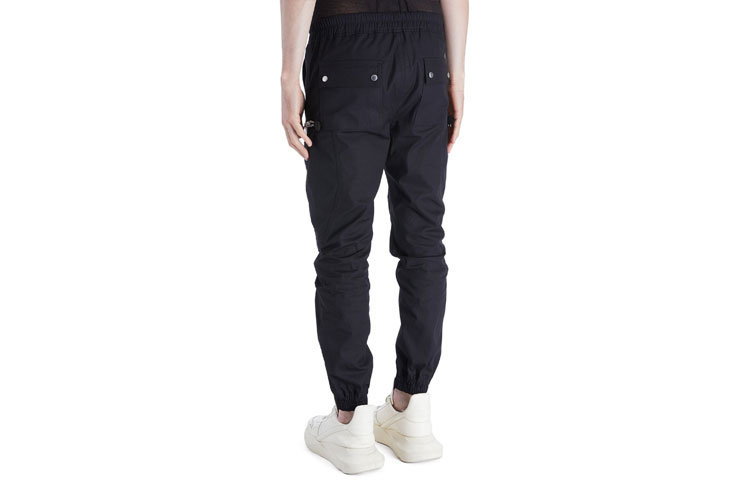 Shop Rick Owens Seluar Kasual Tirus Gabardin Kapas RU02B2377TE-09