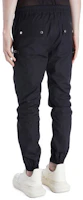 Shop Rick Owens 棉質華達呢錐形休閒長褲 RU02B2377TE-09