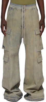 Rick Owens 做舊藍色中腰直筒牛仔褲 DU02D2398SKY-46 Buy Rick Owens 做舊藍色中腰直筒牛仔褲 DU02D2398SKY-46