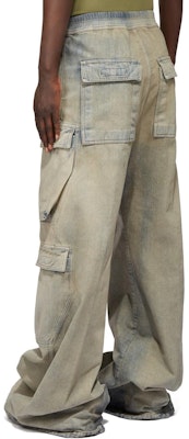 Rick Owens 做舊藍色中腰直筒牛仔褲 DU02D2398SKY-46 Lookbook Rick Owens 做舊藍色中腰直筒牛仔褲 DU02D2398SKY-46