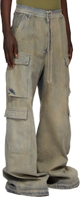 Rick Owens 做舊藍色中腰直筒牛仔褲 DU02D2398SKY-46 Shop Rick Owens 做舊藍色中腰直筒牛仔褲 DU02D2398SKY-46