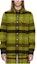 Order Rick Owens Jaket Lengan Panjang Kotak Hijau Single-Breasted RU02C7729WFNP32P