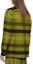Shop Rick Owens Jaket Lengan Panjang Kotak Hijau Single-Breasted RU02C7729WFNP32P
